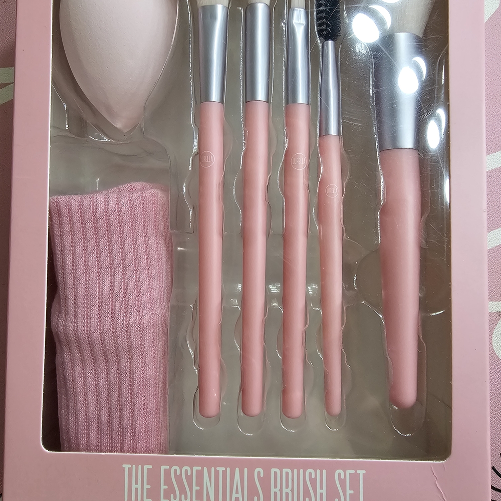 Pink Makeup Brush Set